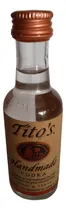 Comprar Botellita Miniatura Tito S Handmade Vodka 50cc Texas Plastic