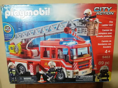 Camion de pompiers avec échelle - 9463