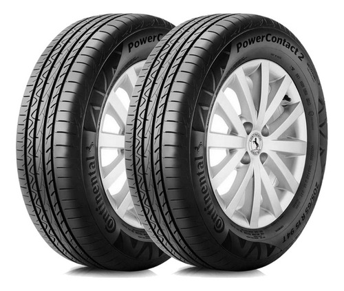 Kit 2 Pneus 185/70r14 Continental Powercontact 2 88h