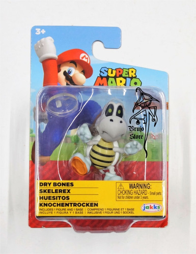 Figura World Of Nintendo Parabones Huesitos 5cm Brujostore