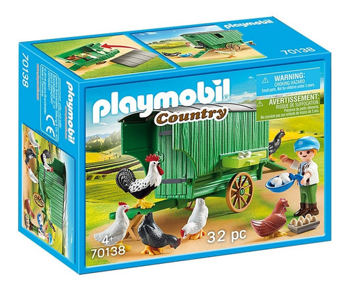 Country Carreta Gallinero Playmobil 70138