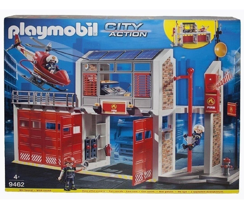Parque Bomberos Playmobil Linea Bomberos Intek 9462
