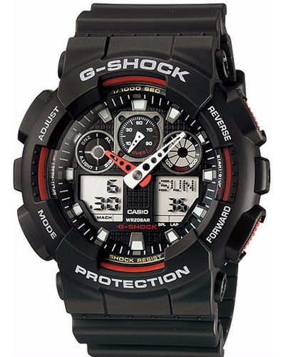 Relógio Casio G-shock Ga-100-1a4dr - Garantia Casio Brasil