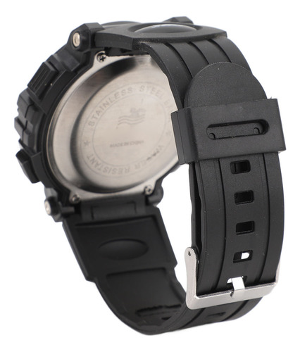 Reloj Digital Para Hombre, Calendario Y Despertador, Resiste