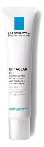 La Roche-posay Effaclar K+ - mL  Momento de aplicación Día/Noche Tipo de piel Todo tipo de piel