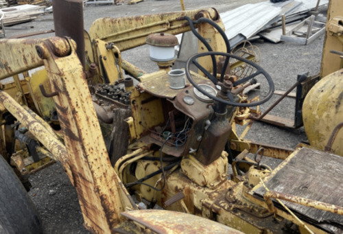 Pala Retro John Deere Retroexcavadora Motor A Reparar Envios