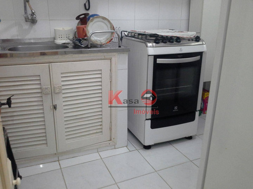 Imagem 10 de 20 de Apartamento Com 1 Dormitório À Venda, 67 M² Por R$ 290.000,00 - José Menino - Santos/sp - Ap10307