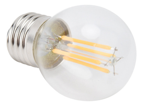 - 6 Bombillas Led Regulables G45 E27 4w Filamento