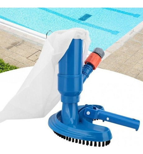 Cepillo Portátil Para Aspiradora De Piscina Y Bolsa
