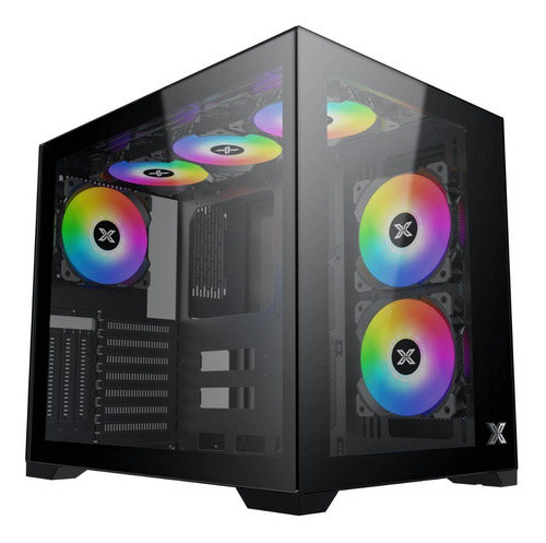 Gabinete Gamer Xigmatek Aquarius2 X6 Coolers Argb Remoto