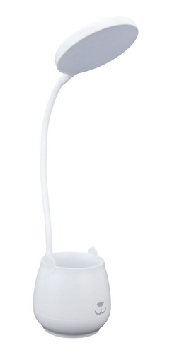 Lámpara De Escritorio De Cuello De Cisne Led Pluma De Luz Le