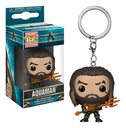 Llavero Pop Funko 31191, Película De Aquaman, Arthur Curry A