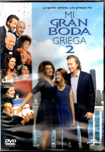 Mi Gran Boda Griega 2 - Dvd Nuevo Original Cerrado - Mcbmi