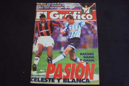 Revista El Grafico # 3989 -  Racing Pasion Celeste Y Blanca