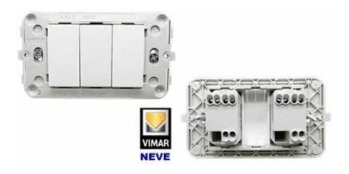 Interruptor Doble 3way Vimar Neve(9005d)