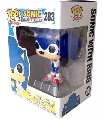 Boneco Funko Pop! Sonic With Ring #283 - Império Toys