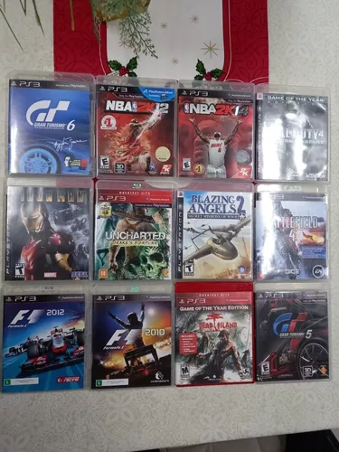 Ps3 Playstation 3 Com 72 Games Jogos Originais