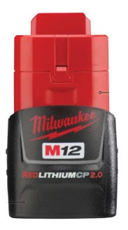 Batería M12 12v Litio 2.0 Ah Milwaukee 48-11-2420