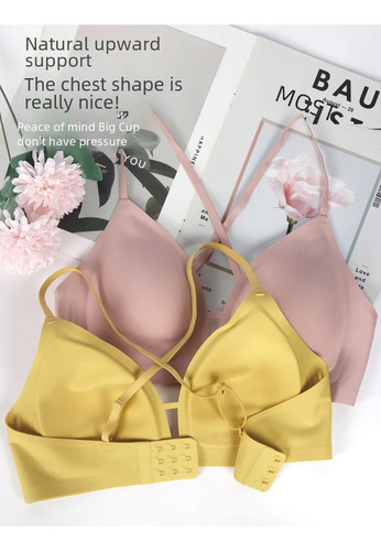 Sujetador Push Up Inalámbrico Sin Costuras Para Mujer