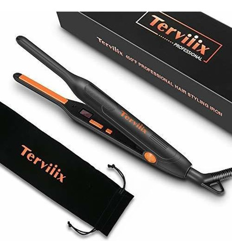 Terviiix Plancha Pequeña Para Cabello Corto