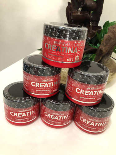Creatina Suplemento Alimentar Em Pó 150g Bioceutica Sabor Sem Sabor