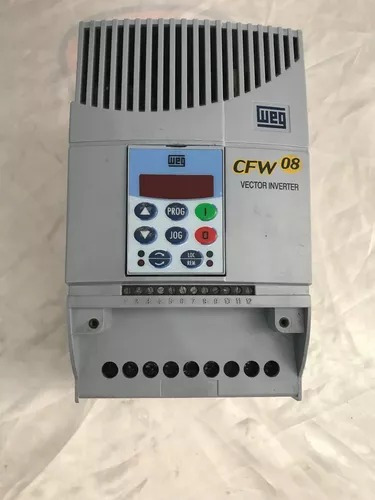 Inversor Weg Cfw08 5cv 380v 10a (semi Novo) (Usado)