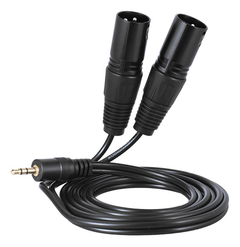 Cable De Audio De 3,5 Mm Y 1,5 M, Conector Macho Xlr Macho A