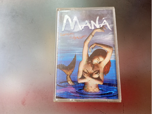 Cassette De Maná Sueños Líquidos,de Segunda Mano,con Garantí