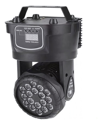 Mini Moving Head Light 18 Leds 100w Rgbw Iluminação Dmx Pr