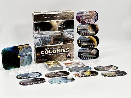 Terraforming Mars The Colonies De Stronghold Games, Juego De