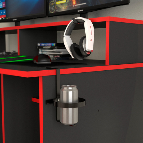 Escritorio Gamer Centro Estant Eg1r Pc Ps4 Xbox Mesa Gaming