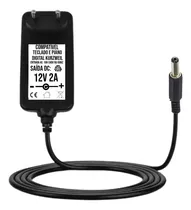 Comprar Fonte 12v 2a Compativel Teclado E Piano Digital Kurzweil