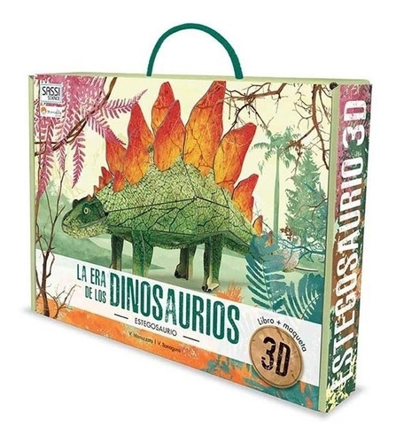 La Era De Los Dinosaurios - Estegosaurio - Libro + Maqueta 3