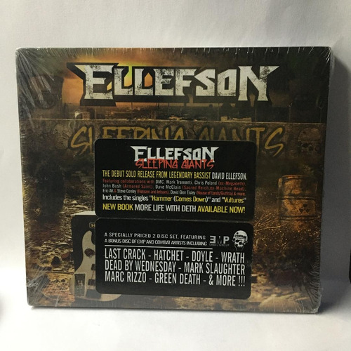 Ellefson - Sleeping Giants (2019) David Ellefson Megadeth