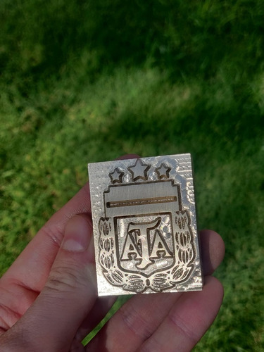Sello Argentina Metalico 50x40mm