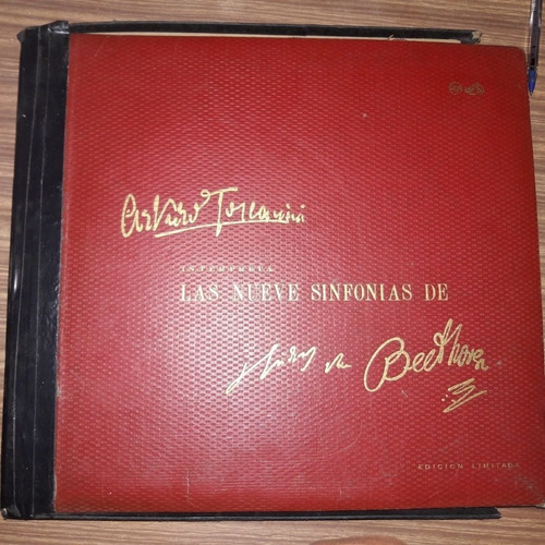 Coleccion Arturo Toscanini Beethoven 9 Sinfonias 7 Discos