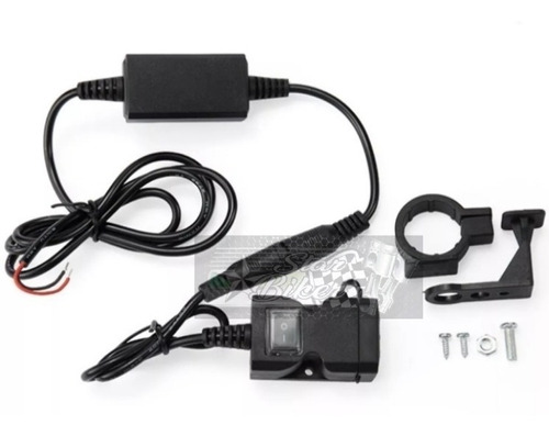 Cargador Usb Para Moto Doble Puerto 