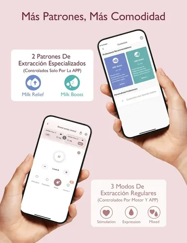Momcozy Extractor de Leche Mobile Flow | M9 Red, 1 Paquete, imagen 4
