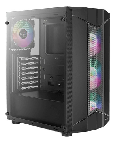 Gabinete Aerocool Sentinel Argb Atx Color Negro