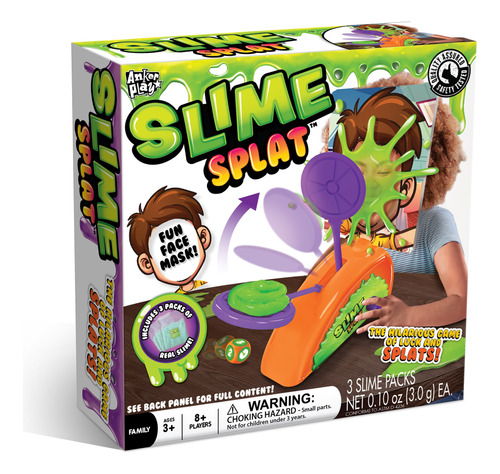 Juego Tortazo De Slime. Incluye Slime. Niñ@. Mpuy