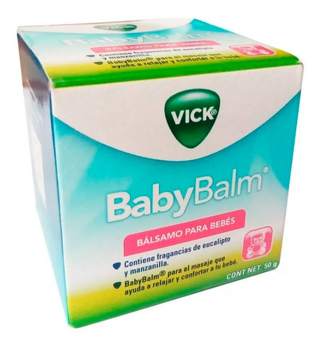 Vick Bálsamo Para Dormir Bebes 50 Gr