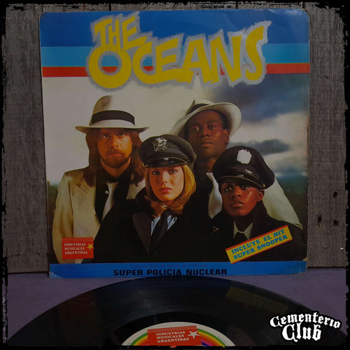 The Oceans - Supersnooper Der Supercop 1981 Vinilo Lp