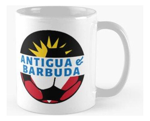 Taza Antigua Y Barbuda Fútbol Calidad Premium