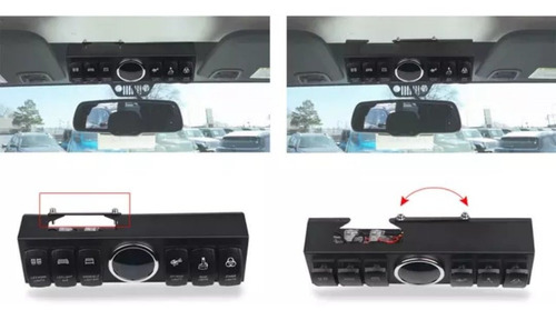 Panel De Control De 6 Switch Para Jeep Wrangler Tj Y Jk