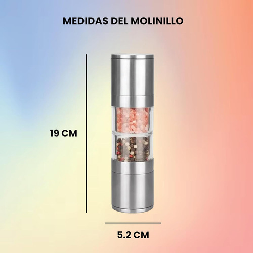 Molinillo De Sal Y Pimienta Molinillos Para Sal Pimienta