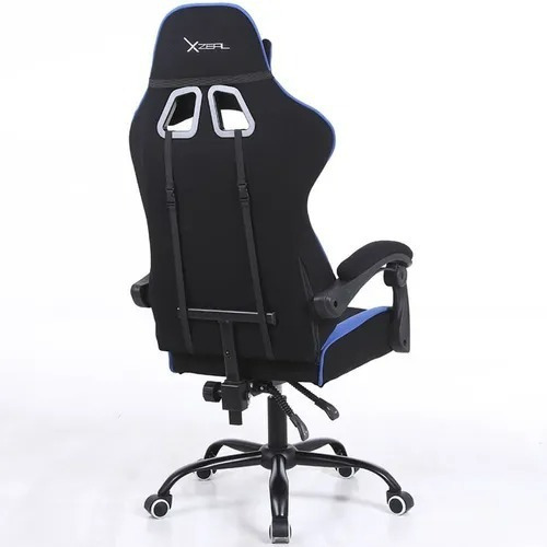 Imagen 8 de 8 de Silla de escritorio Xzeal XZ20 gamer ergonómica negra y azul
