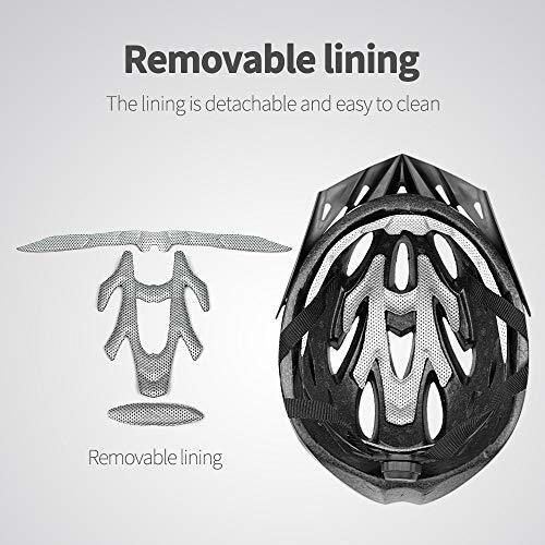 Imagen 4 de 7 de Mokfire Casco De Bicicleta Para Adultos, Hombres Y Mujeres