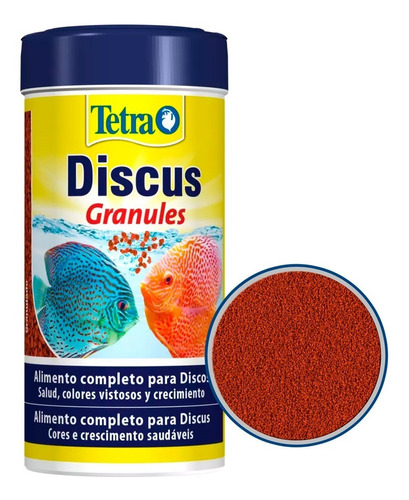 Alimento Tetra Discus Gránulos 75gr -dieta Para Discus