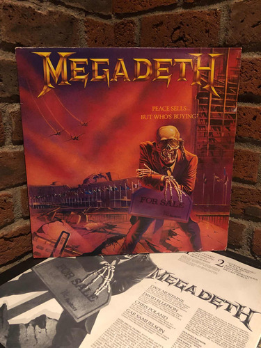 Vinilo Megadeth Peace Sells