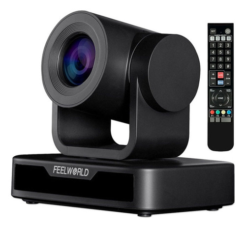 Câmera De Videoconferência Ptz Com Zoom Óptico 10x Preta